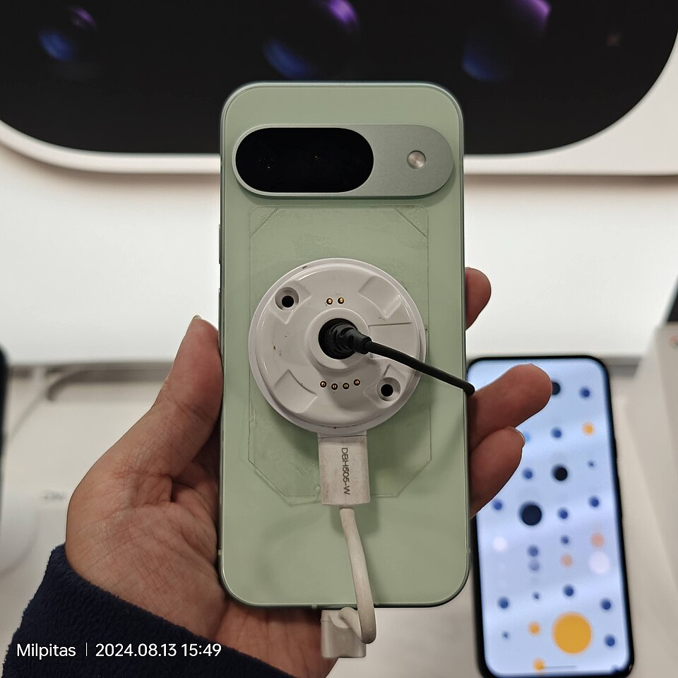Google Pixel 9 256GB Wintergreen · model photo