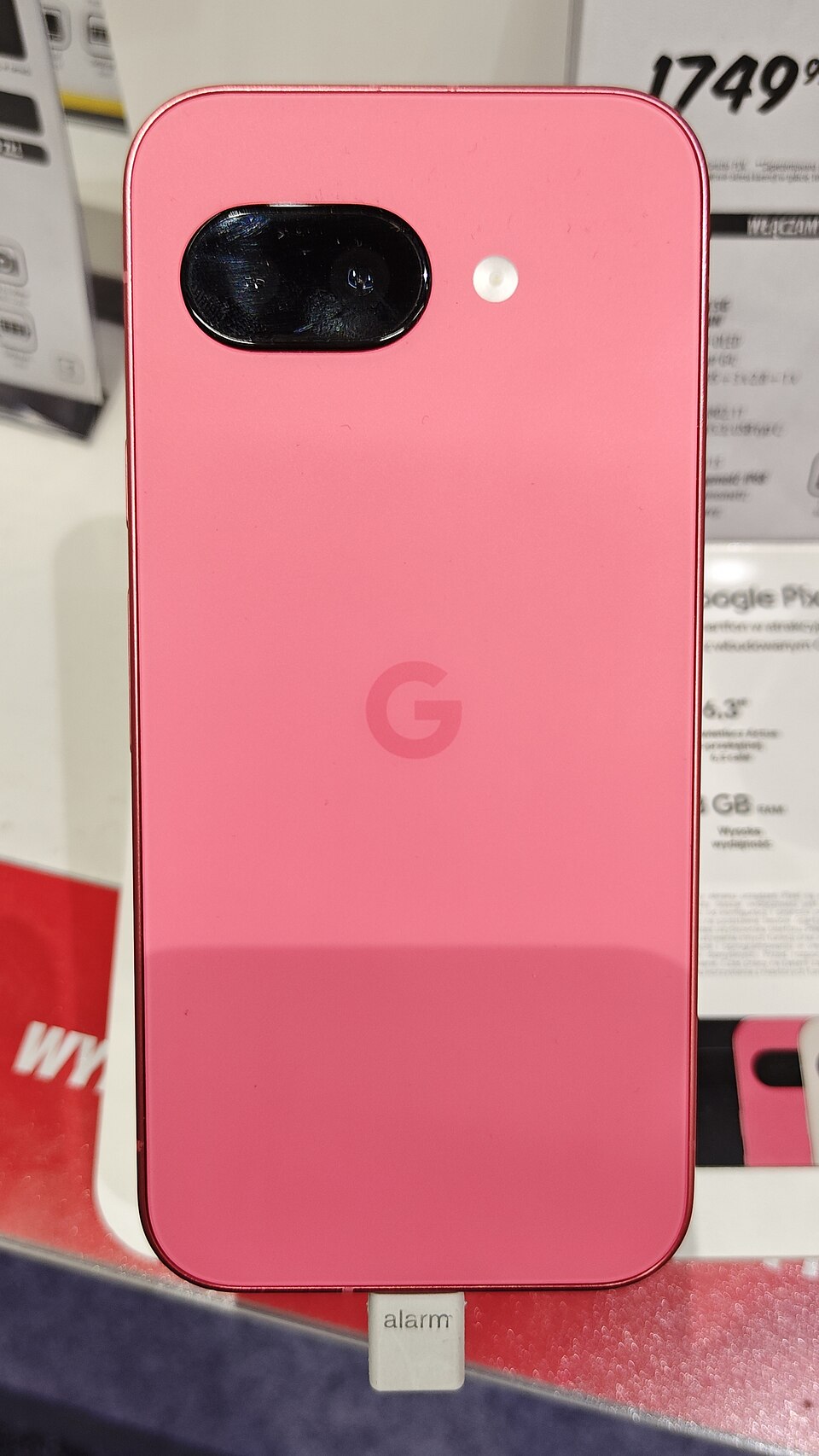 Google Pixel 9a 256GB Peony · modelfoto