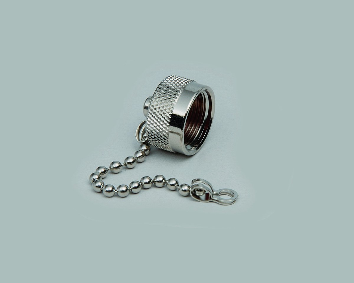 BKL Electronic 0404030 0404030 Afdekkap Zilver 1 stuk(s)