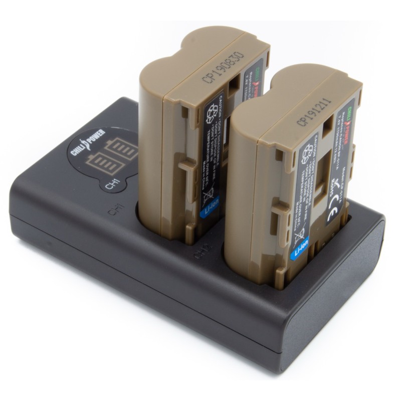 ChiliPower BP-511 Canon USB Duo Kit - Camera accu set