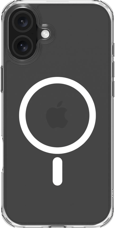BlueBuilt Protective Back Cover met MagSafe iPhone 16 Plus Transparant