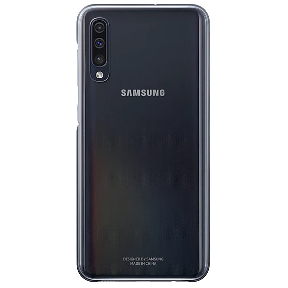 Galaxy A50 Gradation Cover hoesje zwart EF-AA505CBEGWW