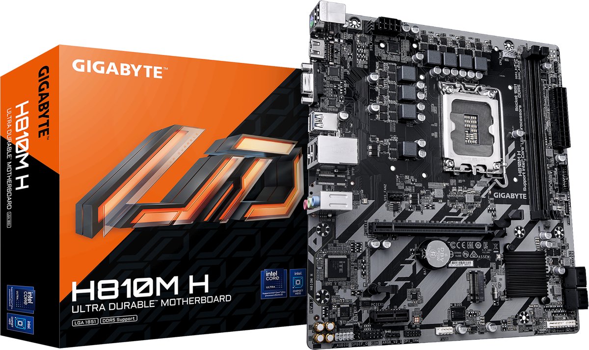 GIGABYTE - H810M H - Moederbord