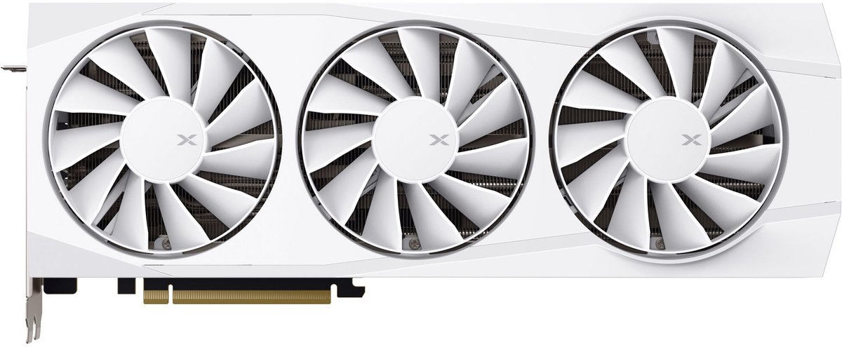 XFX Quicksilver AMD Radeon RX 9070XT White Gaming Edition - Videokaart - 16GB - GDDR6 - PCIe 5.0 - 1x HDMI 2.1 - 3x DisplayPort 2.1