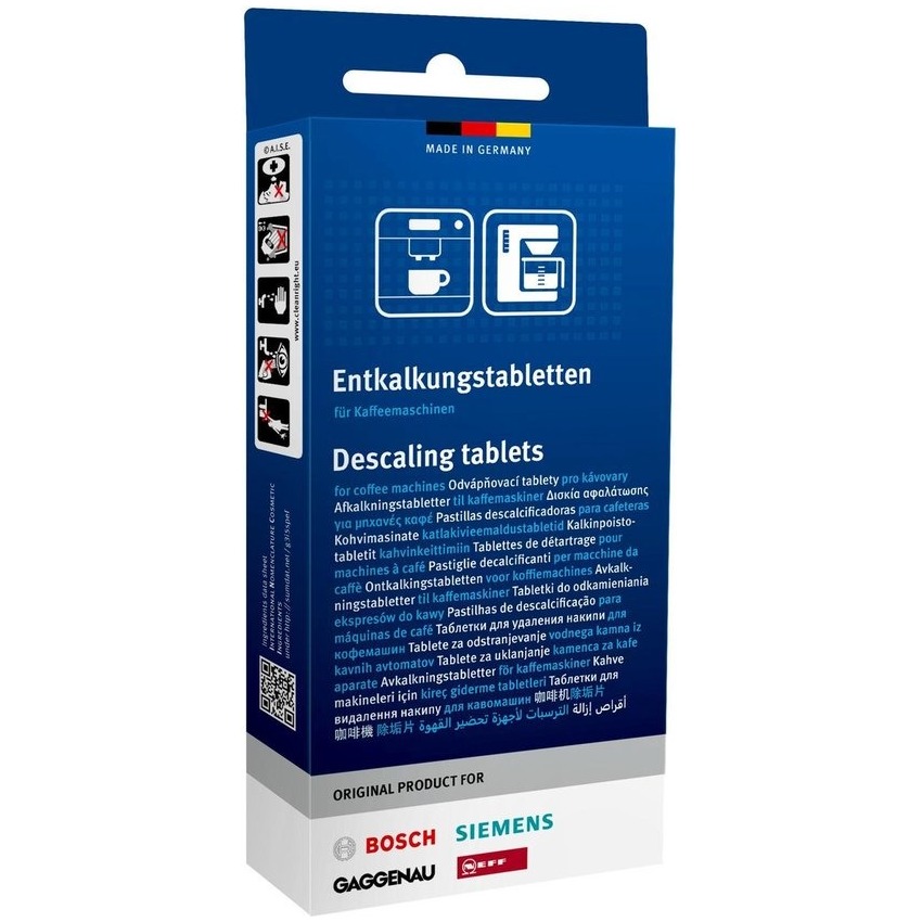 Bosch ontkalkingstableten TZ80002 Koffie accessoire Blauw