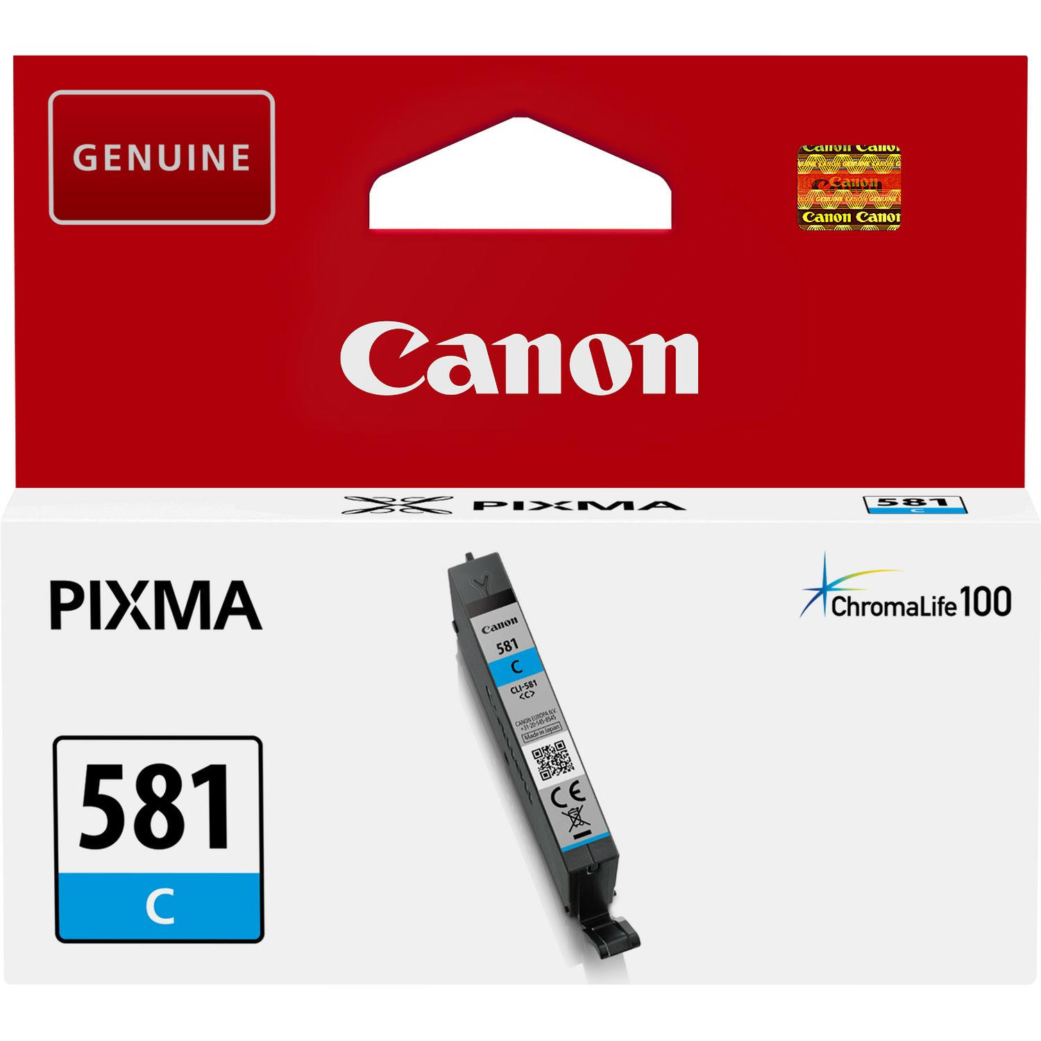 Canon CLI-581C cyaan