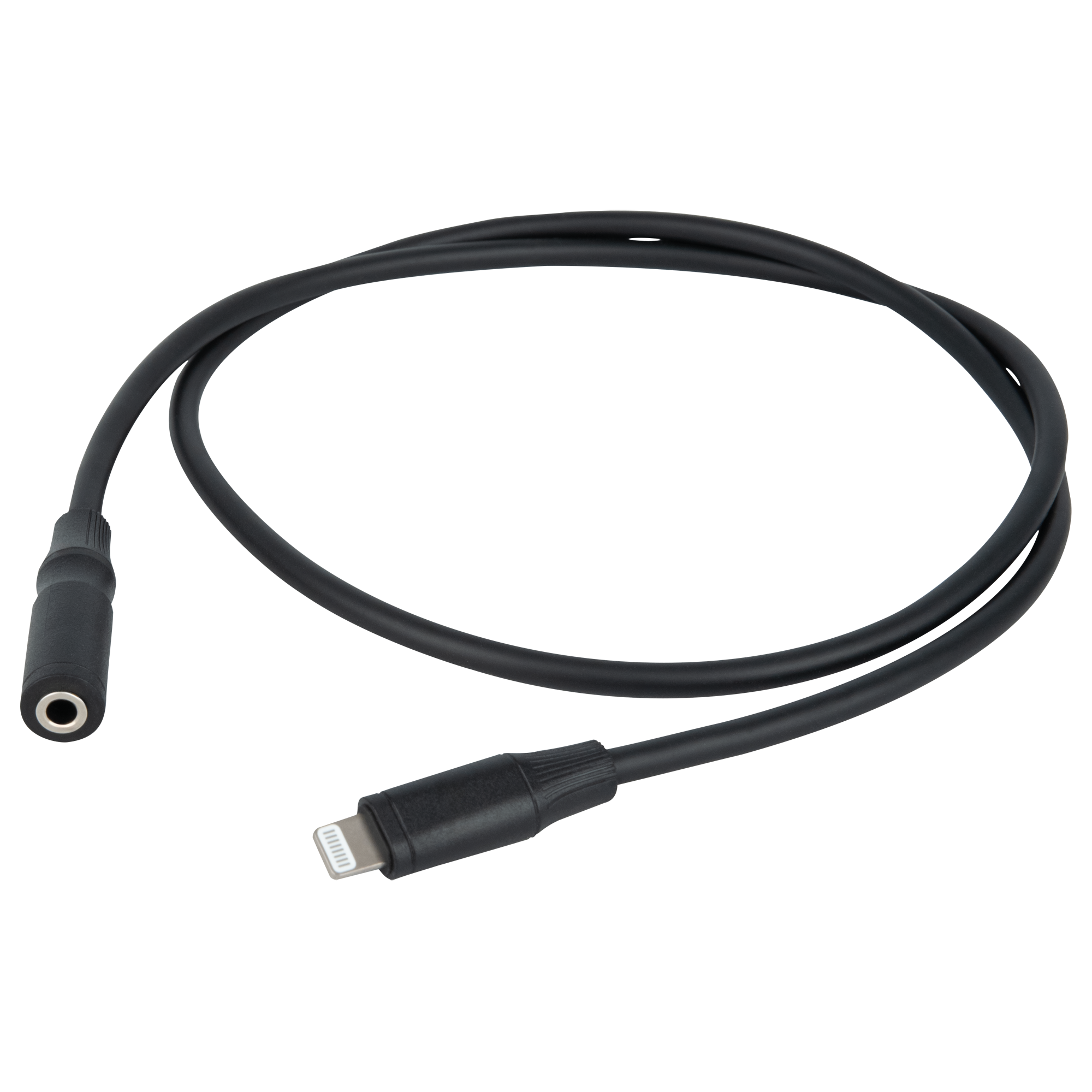 DAP FL104 verloopkabel lightning naar female stereo mini-jack 75cm