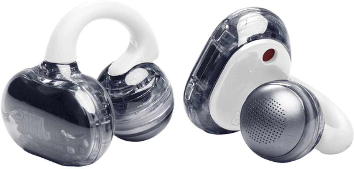 JBL Soundgear Clips - Open ear Oortjes - Oortjes Draadloos - Sport Oordopjes - Bluetooth - Sporten - Hardlopen - 32 uur - Spatwaterdicht - IP54 - Oorclips - Wit