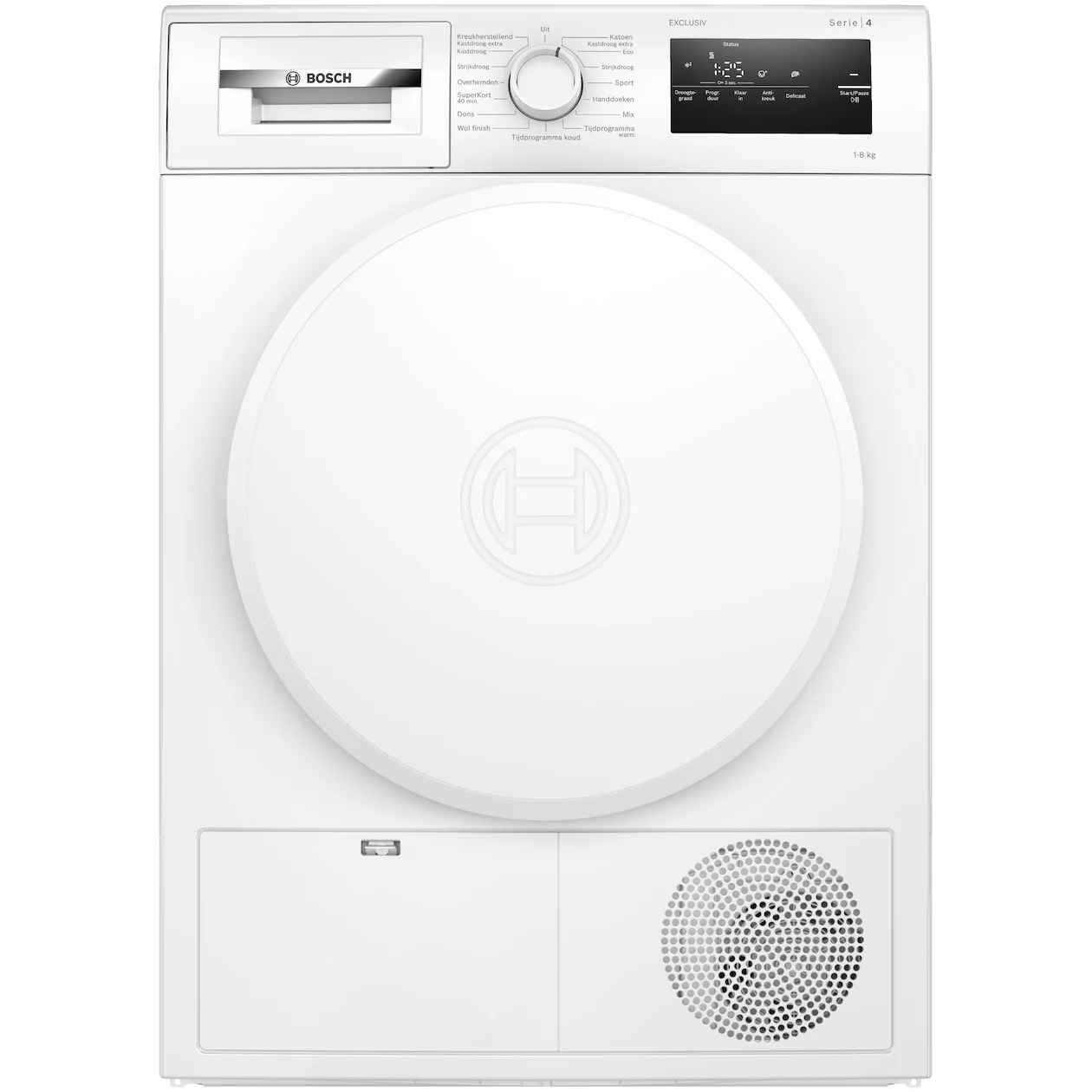 Bosch WTH8300MNL EXCLUSIV Warmtepompdroger Wit