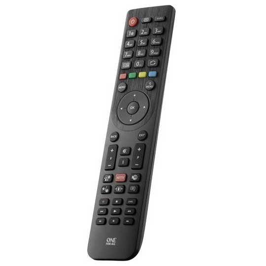 OneForAll Telefunken afstandsbediening universeel Afstandsbediening Zwart