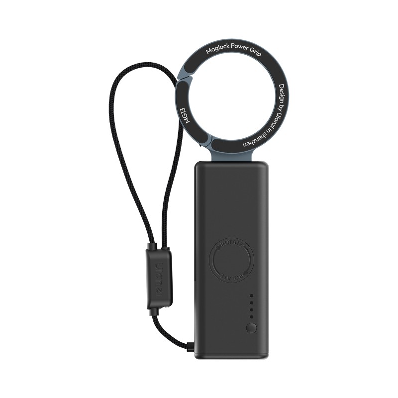 Ulanzi MG13 MagLock Power Grip magnetische smartphone grip met 5000mAh accu en draadloze afstandsbediening