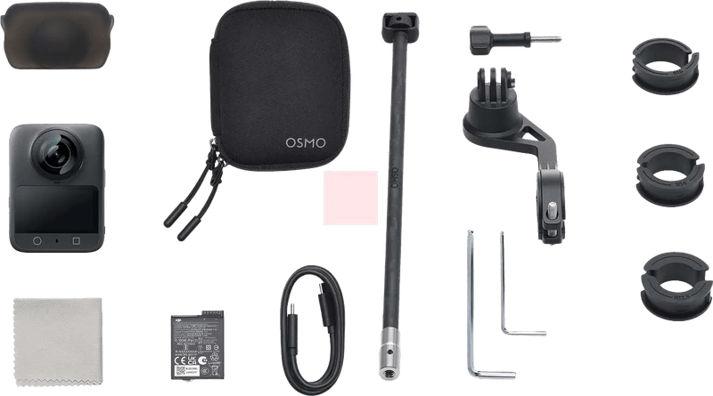 DJI Osmo 360 Motor- en Fiets Combo