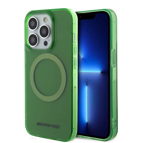 AMG iPhone 15 Pro Backcover hoesje - Magsafe - Groen
