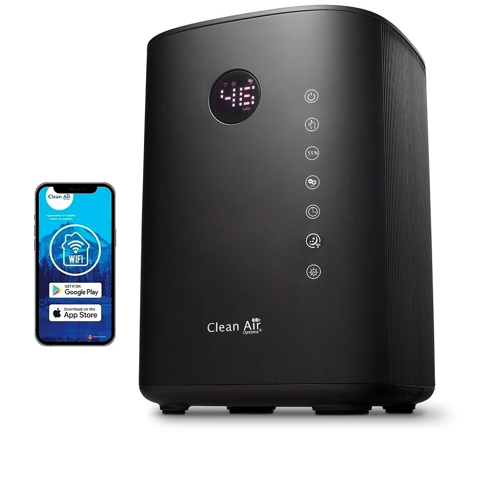 Clean Air Optima CA-605B Smart top filling Luchtbevochtiger Zwart