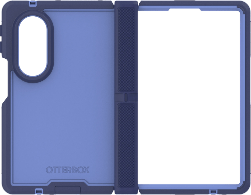 Otterbox Defender Samsung Galaxy Z Fold 8 Back Cover met Magneet Blauw