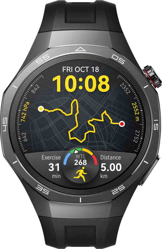 Huawei Watch GT5 Pro 46mm Grijs/Zwart