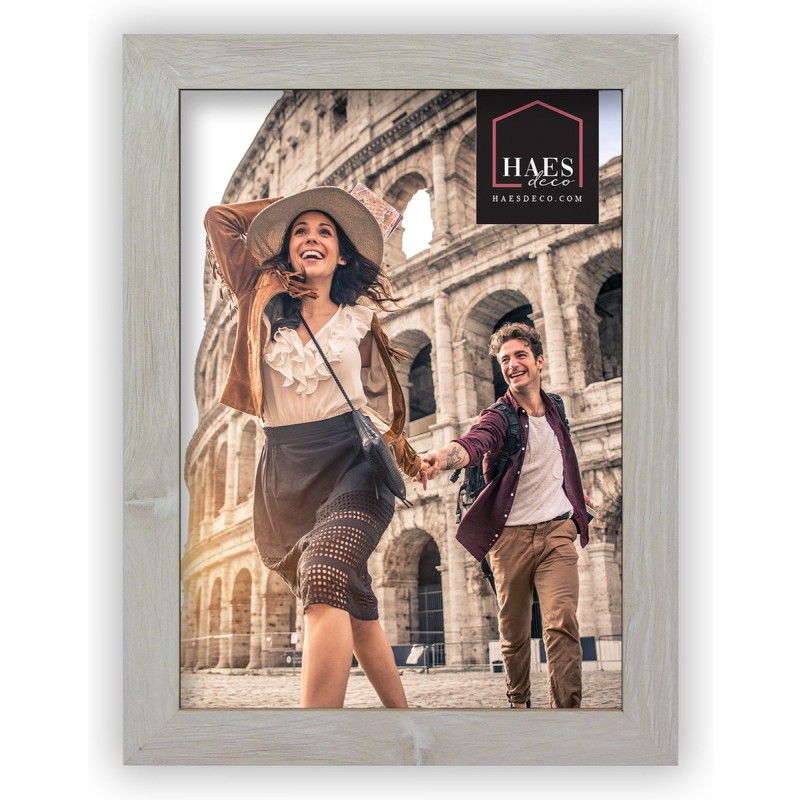 Haes Deco Houten fotolijst Roma grijs voor 1 foto formaat 13x18 - SP13718