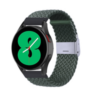 Braided nylon bandje - Donkergroen - Huawei Watch 4 (pro) / 3 (pro) / Ultimate / Ultimate 2