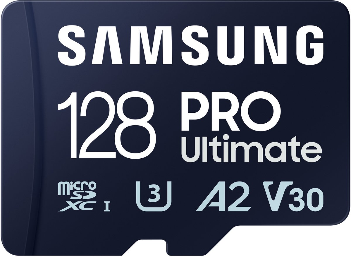 Samsung Pro Ultimate - Micro SD Kaart - Inclusief SD Adapter - 128 GB