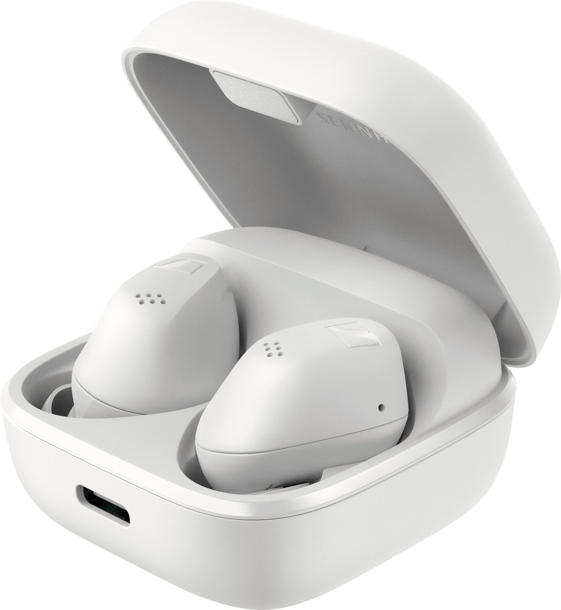 Sennheiser Accentum True Wireless - Draadloze oordopjes met Noise Cancelling - 28u batterij - Snelladen - 4 Microfoons - Wit