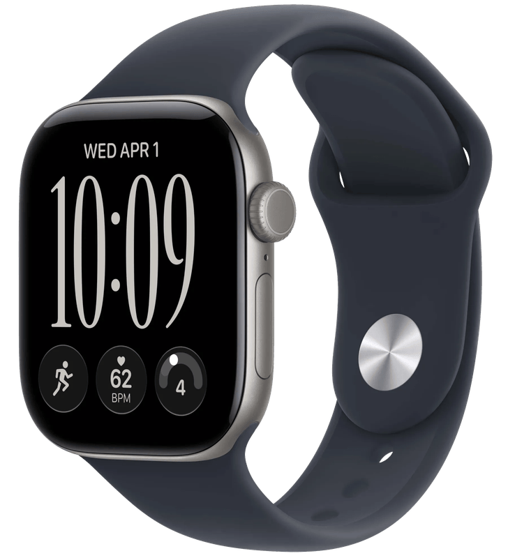 Apple Watch Series 12 42mm Grijs Sportband M/L