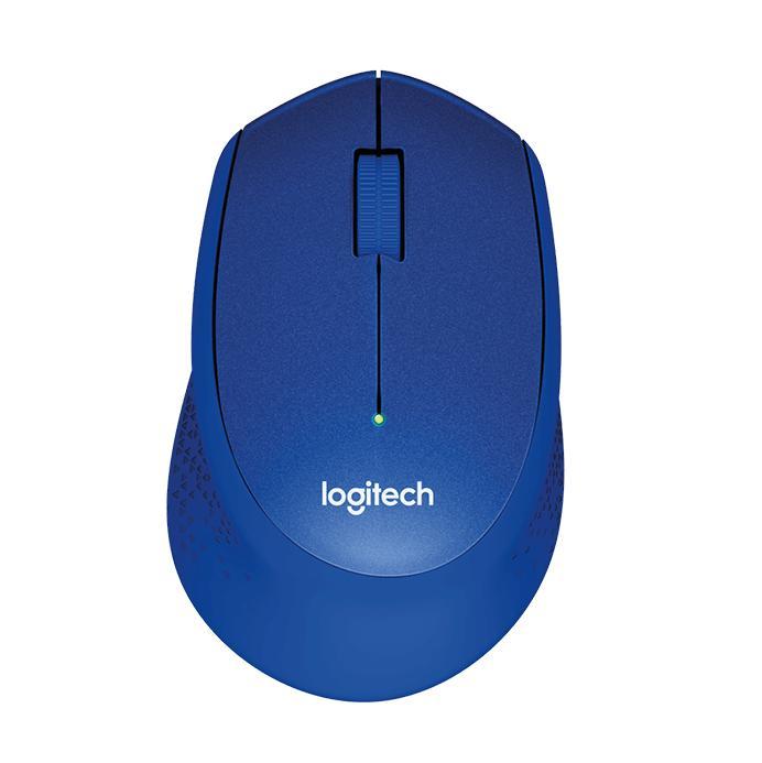 Logitech M330 Silent Plus blauw