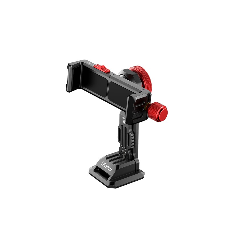 Ulanzi ST-14 telefoonhouder Iron Man III 360° draaibaar met cold shoe-mounts