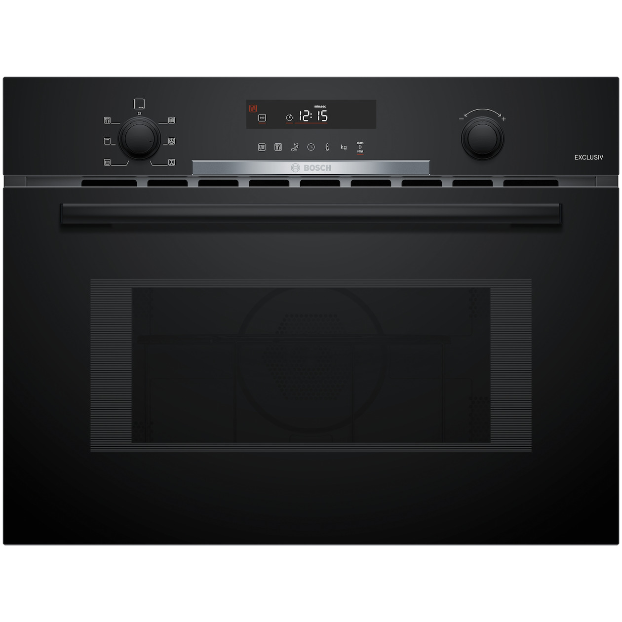 Bosch CMA385GB1 EXCLUSIV Inbouw combimagnetrons Zwart