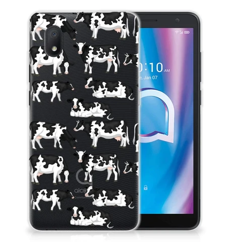 Alcatel 1B (2020) | Flexibel TPU Hoesje | Koetjes