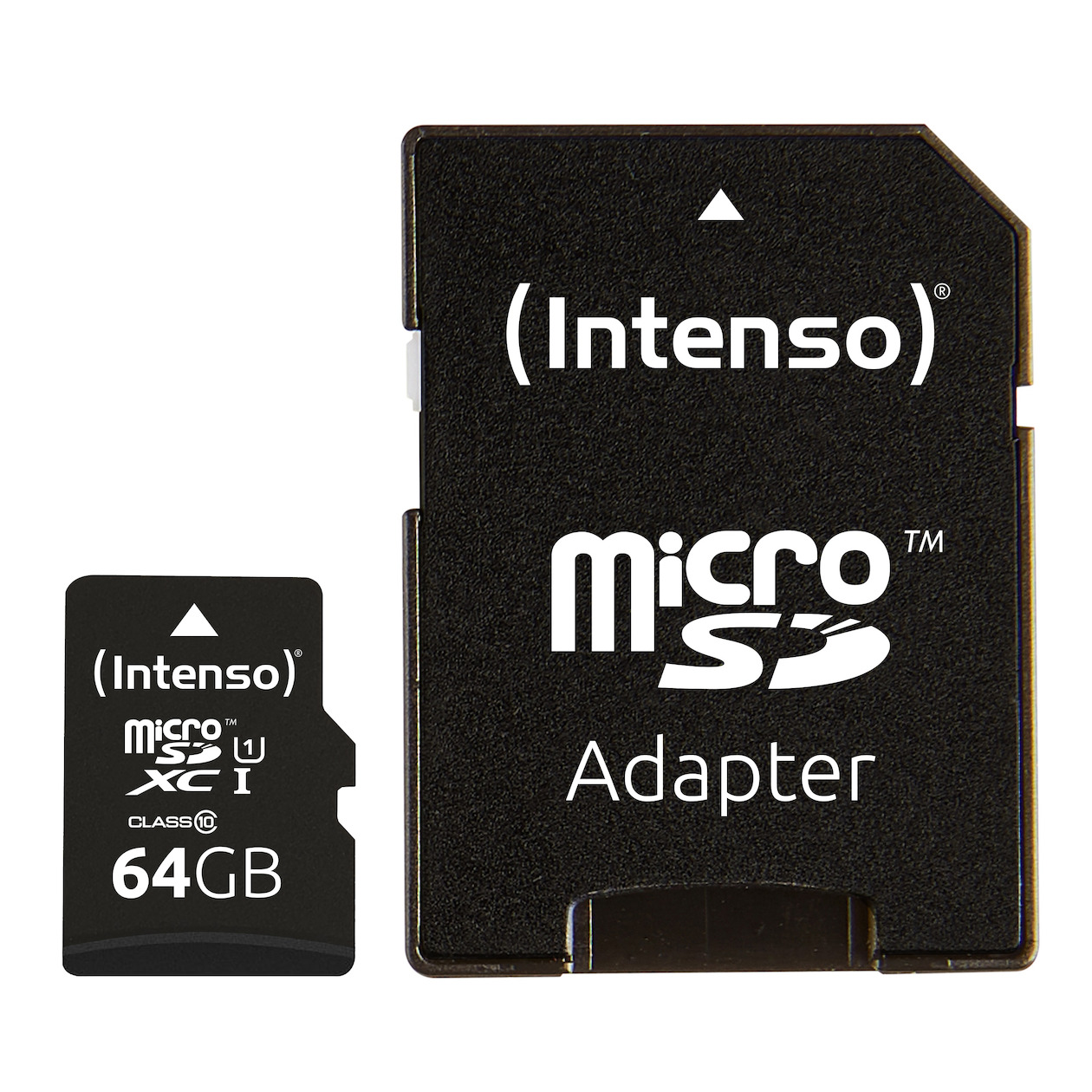 Intenso microSD Card UHS-I Professional 64GB Micro SD-kaart Zwart