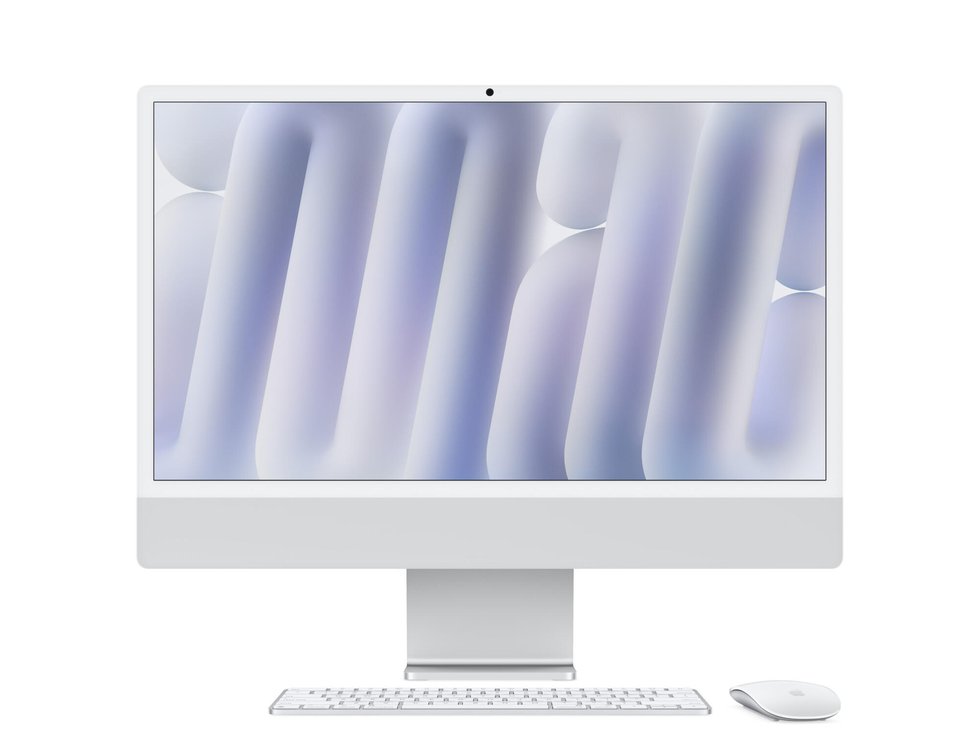 Apple iMac 24" (2024) M4 10C 256GB zilver