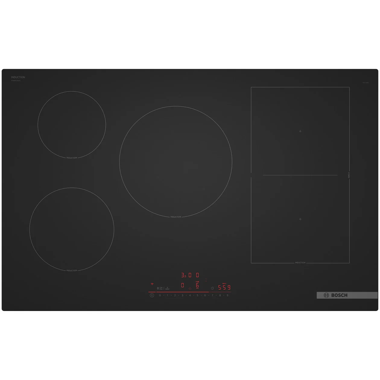 Bosch PVW81CHB1E Inductie kookplaat Zwart