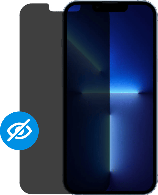BlueBuilt Apple iPhone 14 / 13 / 13 Pro Privacy Filter Screenprotector Glas