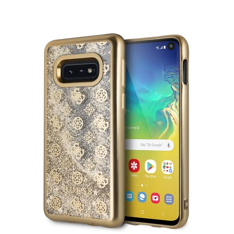 Guess back cover voor Samsung Galaxy S10e - Goud