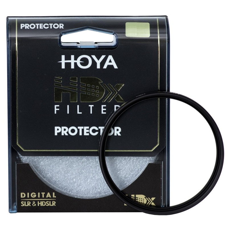 Hoya HDX Protector Filter 62mm - Volledig neutrale lichtdoorlating