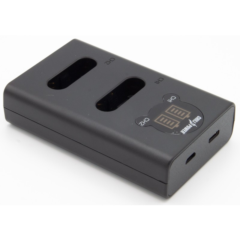 ChiliPower Sony NP-BX1 dubbellader voor 2 camera accu's (tegelijk)