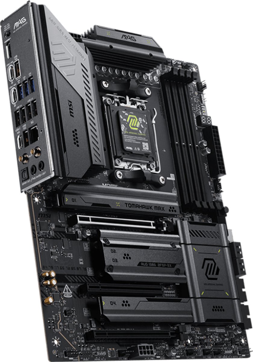 MSI MAG X870E TOMAHAWK MAX WIFI moederbord AMD X870E Socket AM5 ATX
