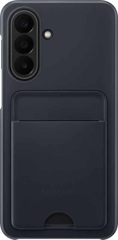 Samsung Galaxy A27 Card Slot Back Cover Zwart