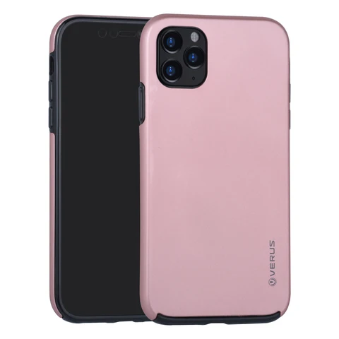 Apple iPhone 11 Pro Max Rose Gold Backcover hoesje Soft Touch
