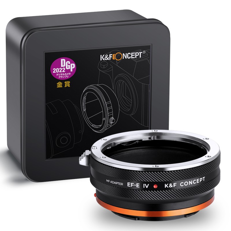 K&F Concept lensadapter Canon EF/EF-S naar Sony E-mount (IV PRO)