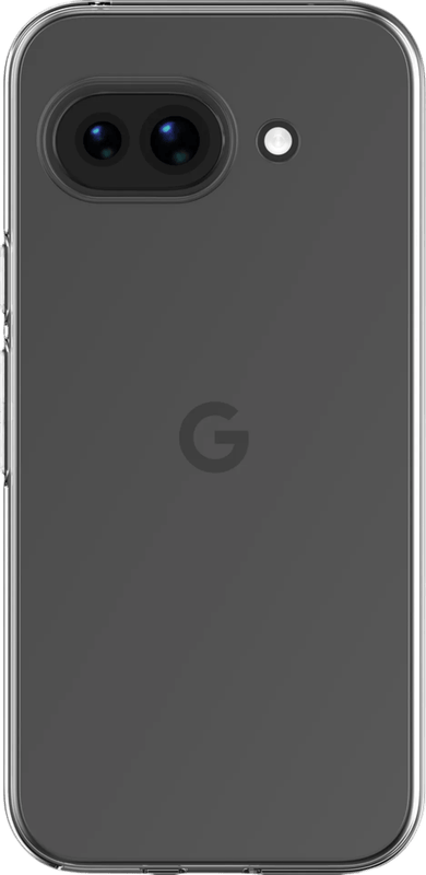 Just in Case Soft Design Google Pixel 9a Back Cover Transparant