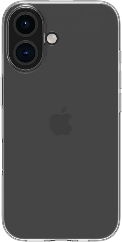 BlueBuilt Apple iPhone 16 Back Cover Transparant
