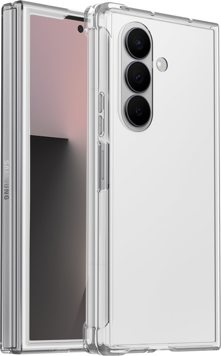 ShieldCase TPU Shock Case geschikt voor Samsung Galaxy Z Fold 7 – Transparant Schokbestendig Hoesje – Flexibele Backcover – Valbescherming & Grip – Softcase voor Fold7