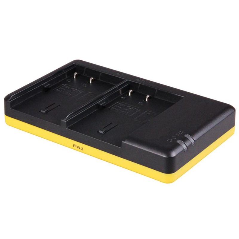 Duo oplader voor 2 camera accu's Canon BP-511, BP-511A, BP-512