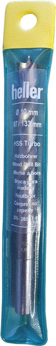 Heller houtboor HSS Turbo 10x133mm