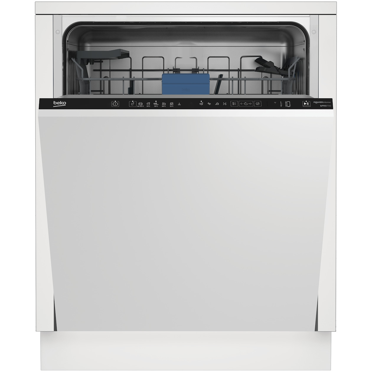 Beko BDIN37440WP PowerIntense Volledig geïntegreerde vaatwasser