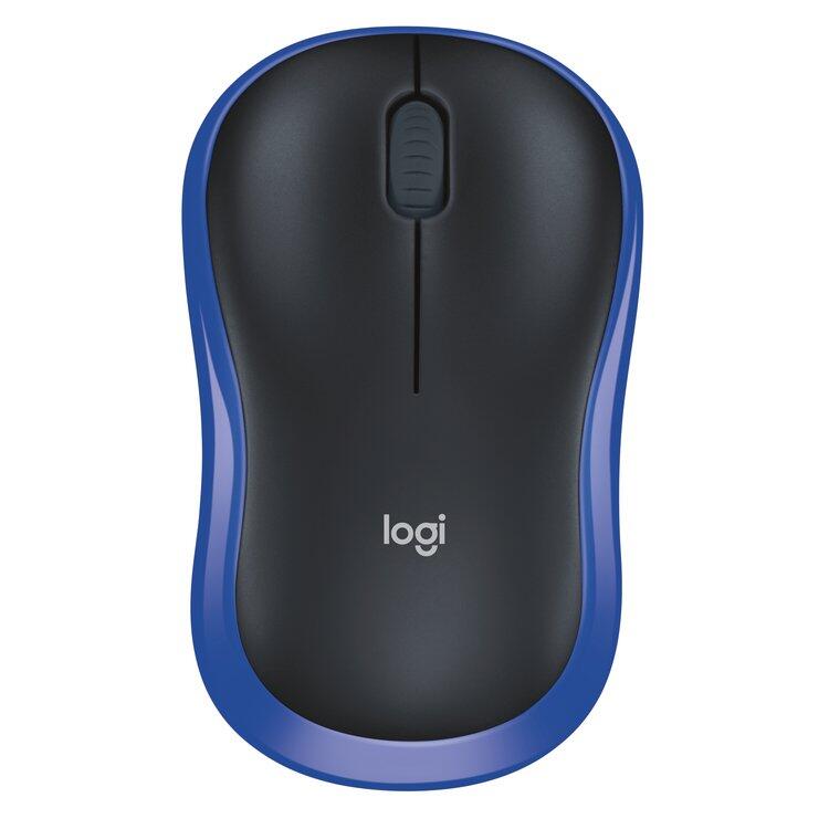Logitech M185 muis blauw
