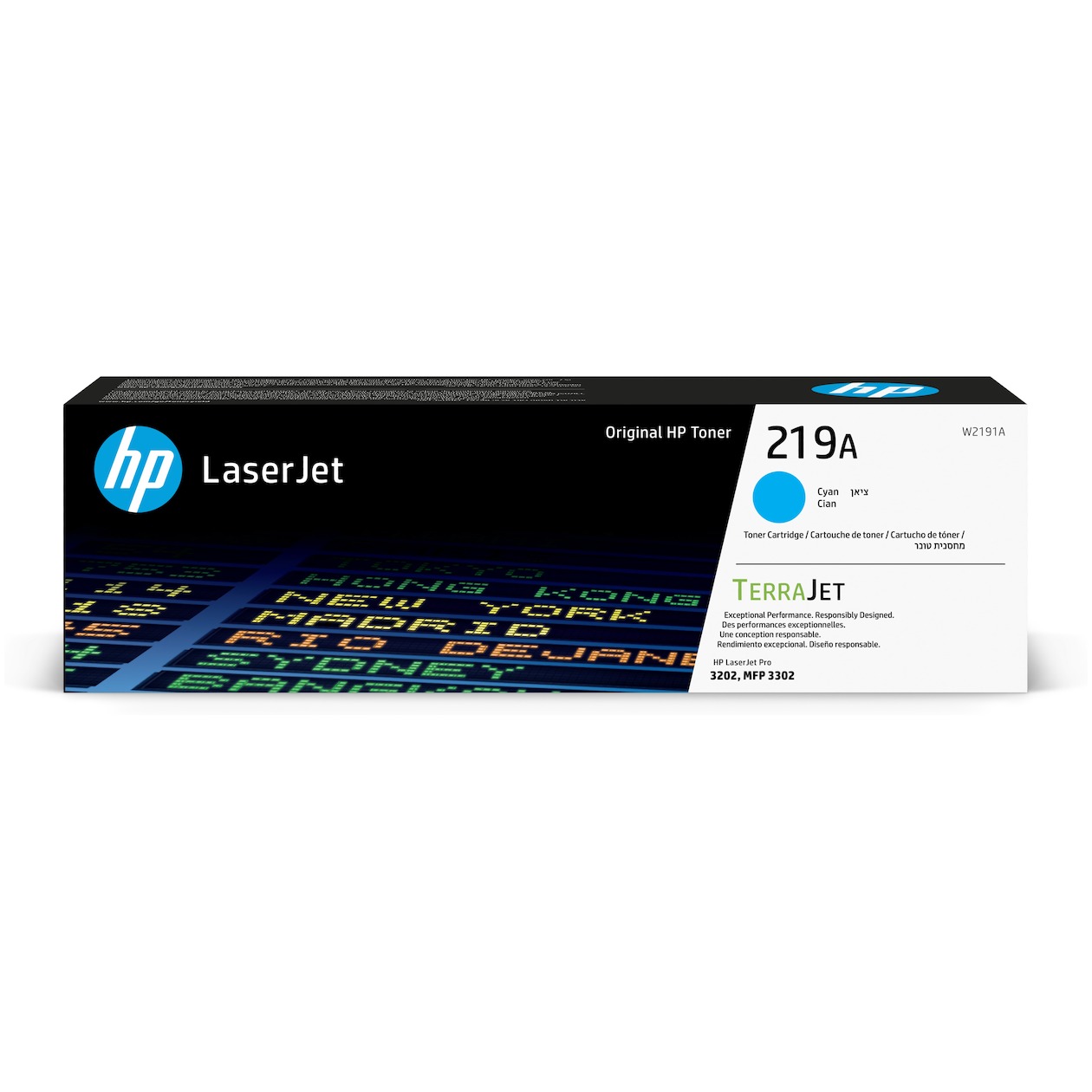 HP 219A Toner Toner Blauw