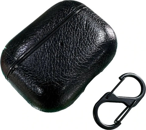 AirPods Pro Hoesjes - Beschermcase - Inclusief Hanger - Stijlvol - Zwart