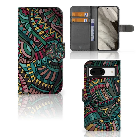 Google Pixel 8 | Telefoon Hoesje | Aztec